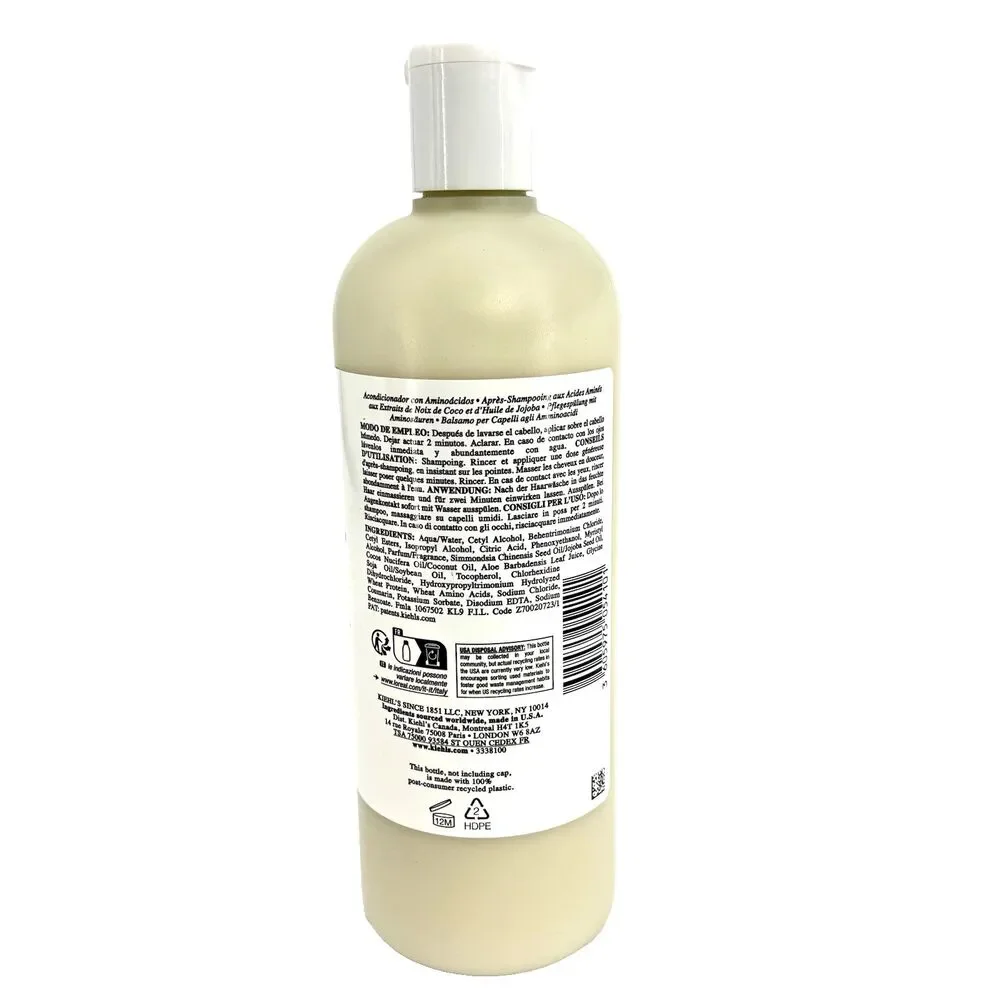 Kiehl’s Amino Acid Daily Conditioner 16.9 fl oz / 500 ml For All Hair Types NEW